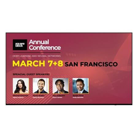 Abacus 75 in. Class Aquos 4K Ultra-HD Commercial TV AB3748471